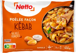 POÊLÉE FAÇON KEBAB SURGELÉE