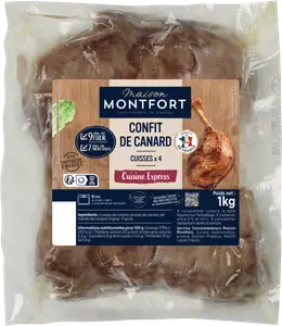CUISSES DE CANARD CONFITES X4