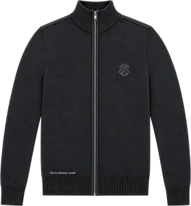 GILET PULL ZIP HOMME