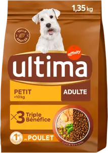 CROQUETTES POUR PETIT CHIEN ADULTE AU POULET