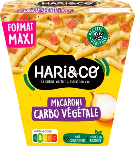 BOX MACARONI CARBO VÉGÉTALE FORMAT MAXI
