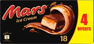 BARRES GLACÉES NAPPÉES DE CARAMEL SURGELÉES
