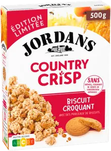 CÉRÉALES COUNTRY CRISP BISCUIT CROQUANT