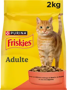 CROQUETTES POUR CHAT ADULTE À LA VIANDE ET AUX LÉGUMES