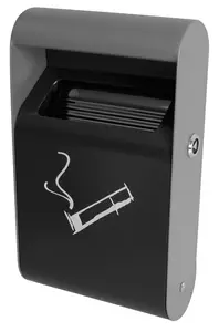 Cendrier mural exterieur 1,5 L JVD