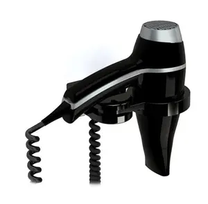 Seche cheveux JVD alteo avec support noir mat