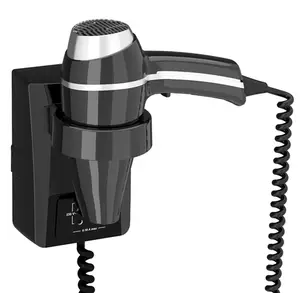 Seche cheveux JVD clipper II noir prise rasoir bitension