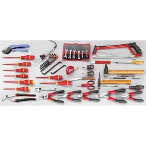 SÉLECTION ÉLECTRICITÉ DE 59 OUTILS MÉTRIQUES FACOM CM.E15