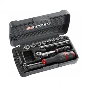 COFFRET DOUILLES 1/4′ 6 PANS MÉTRIQUES – R.3A FACOM R.3A