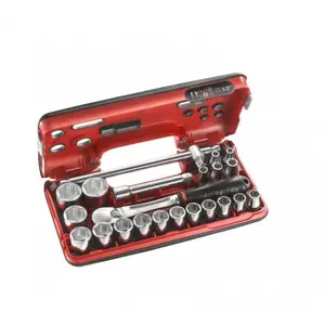 COFFRET DBOX DOUILLES 1/2′ 12 PANS MÉTRIQUES facom SL.DBOX412