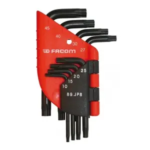 JEUX DE CLÉS MÂLES COUDÉES TORX® EN ÉTUI facom 89.JP6