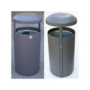 Corbeille acier Californie 150 l