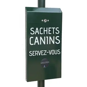 Distributeur de sacs canins en liasse