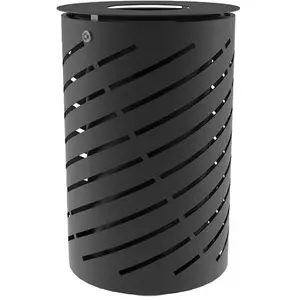 Corbeille acier Ciboure 65 L
