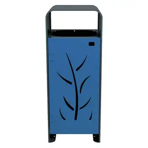 Corbeille renforcée Porto tri sélectif 1 flux 70 L