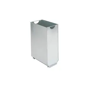 Bac intérieur acier 60L pour corbeilles Bandar et Berne