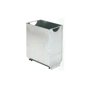 Bac intérieur acier 30L pour corbeilles Bandar et Berne