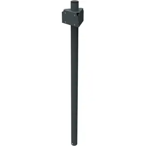 Poteau module triple flux H 120 cm acier à sceller