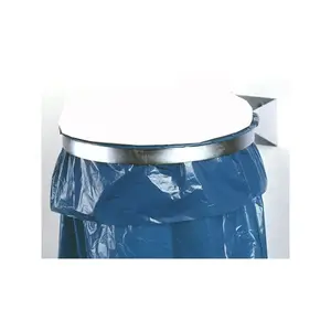 Support sac mural galvanisé 120L