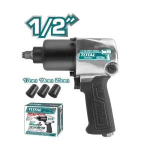 Boulonneuse pneumatique 1/2" 610 Nm TOTAL TAT40122