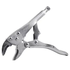 Pince-étau à mâchoire arrondie - WORKSITE WT1176