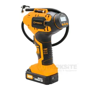 Gonfleur sans fil 20V batterie 2.0AH - WORKSITE CAP115D