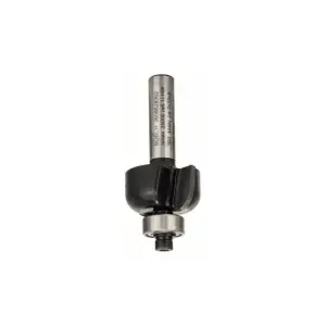 Fraise à canneler avec roulement à billes, à 2 tranchants, queue 8mm - Rayon (R1) 6.0mm 2608628362