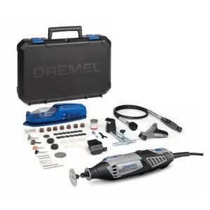 Dremel 4000 Outil Rotatif Multifonction 175W (Livré avec 4 Adaptations 65 Accessoires) F0134000JP