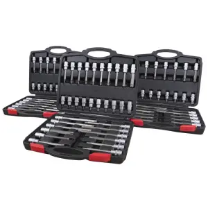 pack 3 coffret complet des embout et douilles 1/2 88pcs kraftmuller K88210