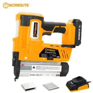 Agrafeuse cloueuse 2 en 1 sans fil batterie 20V WORKSITE CNT102