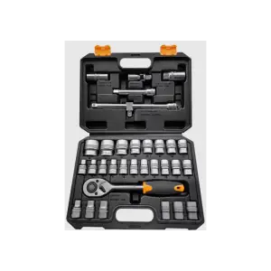 Jeu de clés à douille 32PCS CrV WORKSITE WT8054