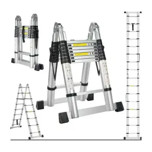 ECHELLE TELESCOPIQUE DOUBLE 2X4M DCHT4M