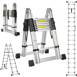 Echelle téléscopique double 6.4M (3.2+3.2) JD-T64
