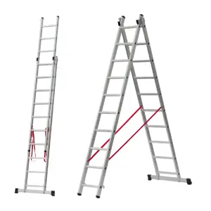 Echelle Aluminium double (9.8metre) 6 + 6 M A20060D
