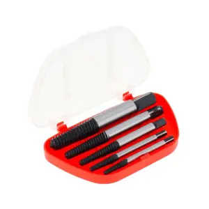 Kit d'extracteurs de vis UNIVERSAL 5Pc Guide des forets Easy Out Vis cassées ASE001