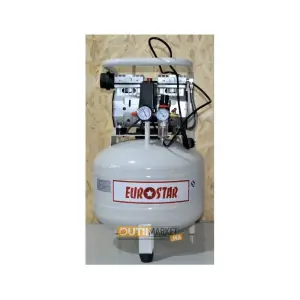 COMPRESSEUR SILENCIEUX VERTICAL 30L 0.75HP - EUROSTAR IT-011M