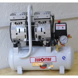 COMPRESSEUR SILENCIEUX 10L - EUROSTAR IR-011M