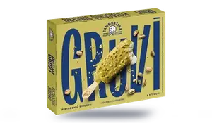 4 bâtonnets pistache Gruvi