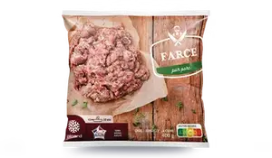 Farce pur porc crue, à cuire
