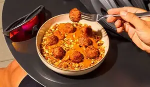 Boulettes végétariennes à la sauce cajun
