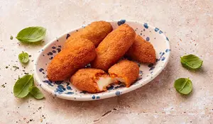 6 suppli al telefono boulettes de riz fourrées