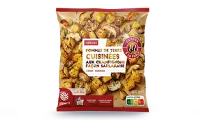 Pommes de terre aux champignons façon sarladaise