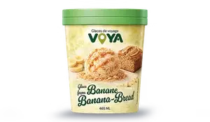 Glace façon banana Bread, Voya