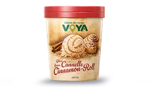 Glace façon cinamon roll, Voya