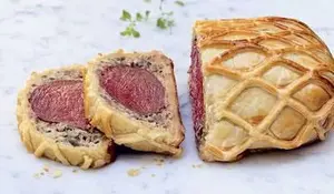 Filet de boeuf en croûte, 8 tranches