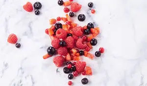 Cocktail de fruits rouges