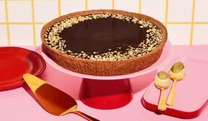 Tarte au chocolat gourmande, 6 parts