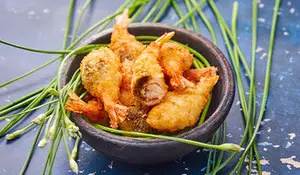8 crevettes butterfly, crevettes panées