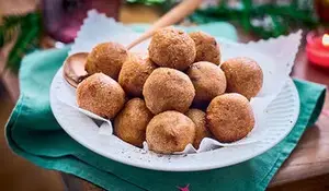 Pommes Dauphines aux cèpes
