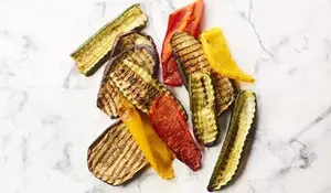 Mélange de légumes grillés sans résidu de pesticides, Italie